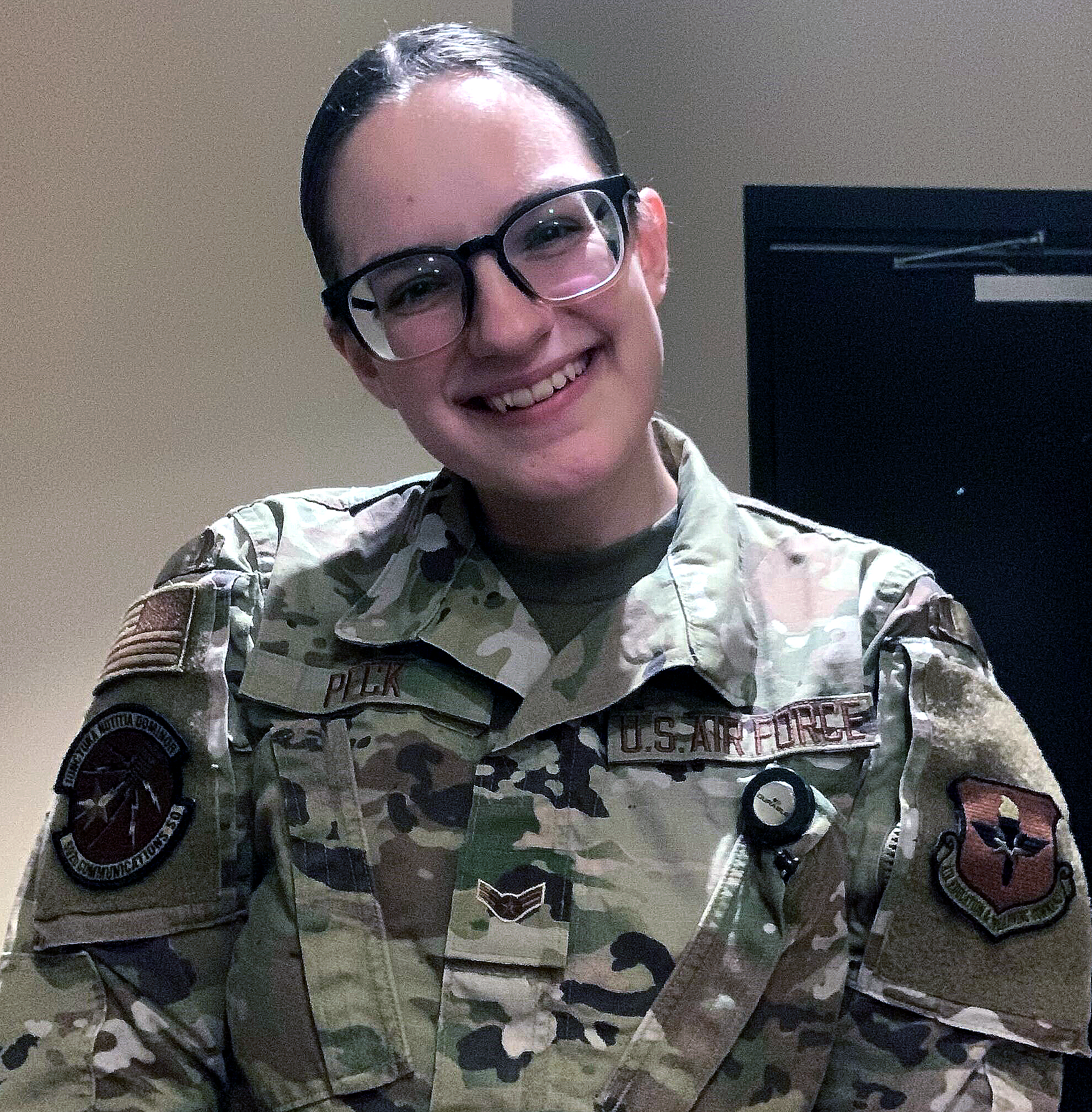 Airman 1st Class Victoria S. Peck Airman 1st Class Victoria S. Peck